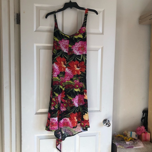 Cache Floral Print Dress, Size 10 - Picture 2 of 4